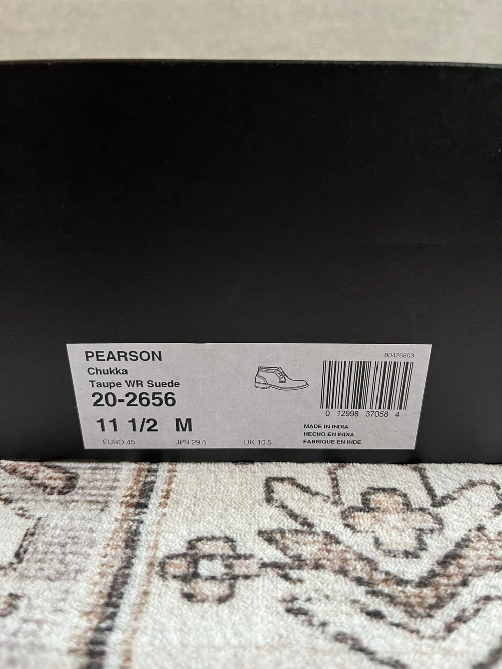 Johnston & Murphy Pearson Taupe Suede Chukka Boots for Men